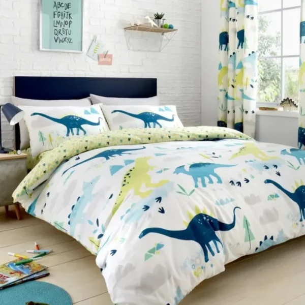 Dinosaur Glow in the Dark Curtains image 2