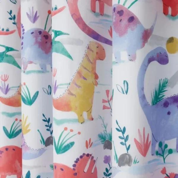 Dinosaur Thermal Eyelet Curtains image 3