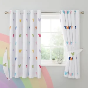Disney Mickey Mouse Rainbow Curtains