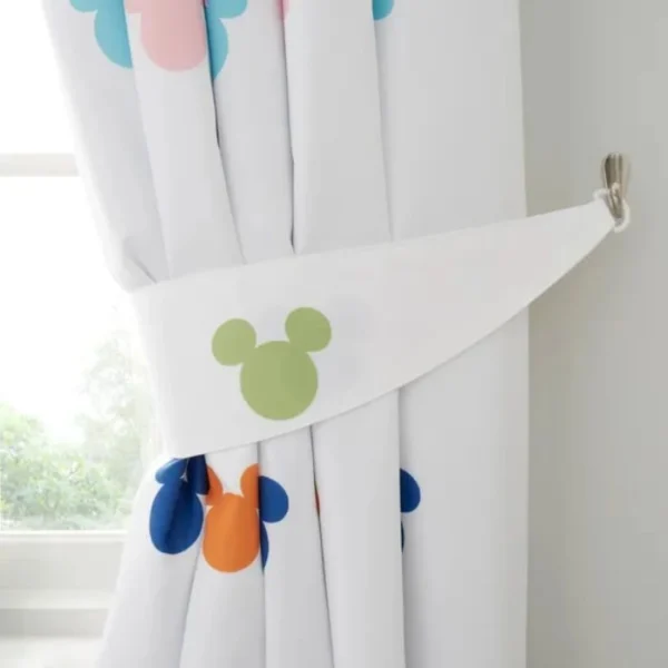 Disney Mickey Mouse Rainbow Curtains image 3