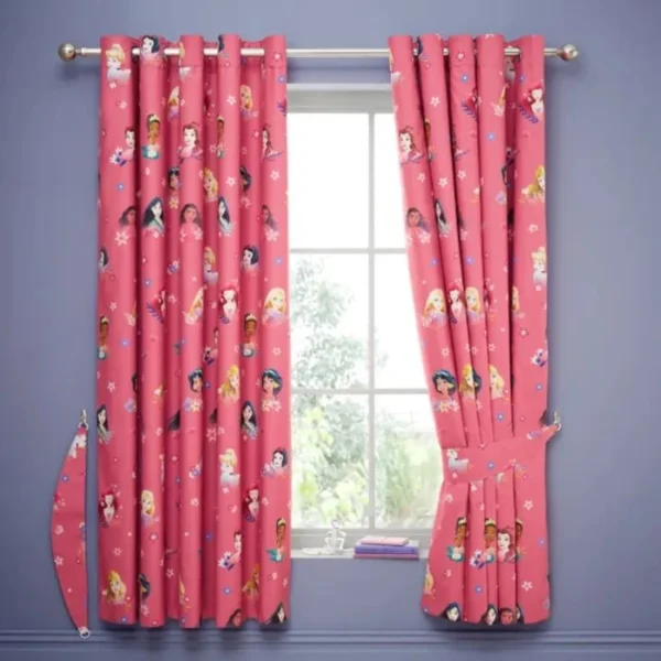 Disney Princess Blackout Eyelet Curtains