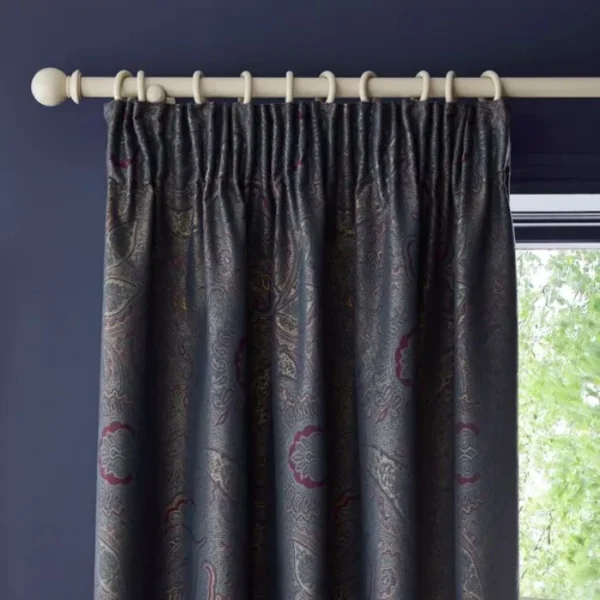 Dorma Paisley Jacquard Curtains image 1