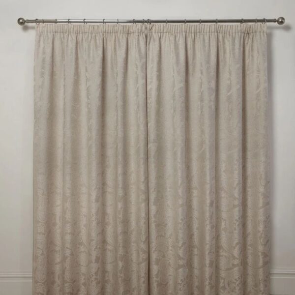 Cream Velvet Curtains Styled in Modern Living Space
