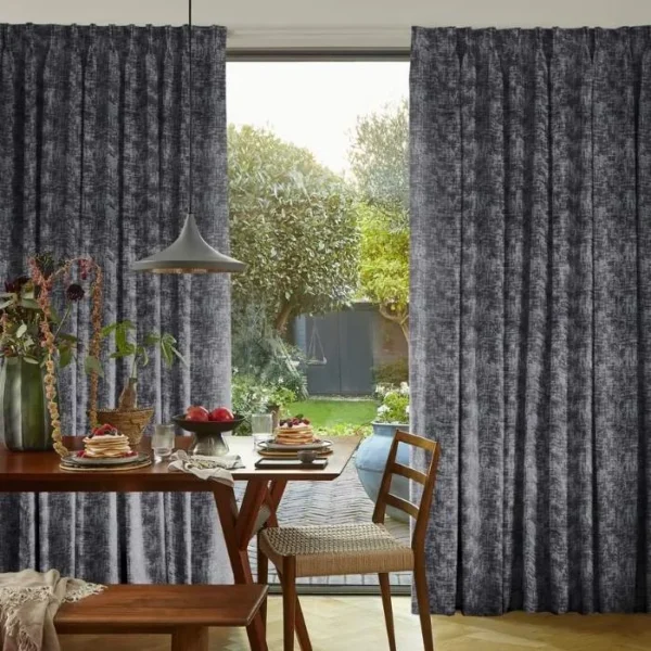 Dusk Charcoal Curtains