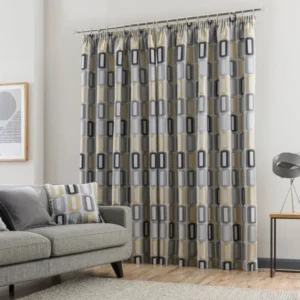 Elements Dahl Pencil Pleat Curtains image 2