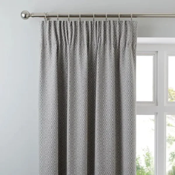 Elements Oslo Pencil Pleat Curtains image 1