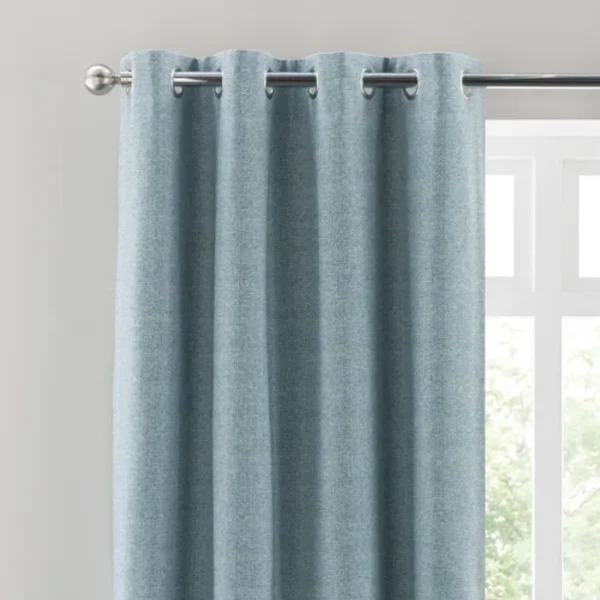 Elmore Blackout Eyelet Curtains image 1