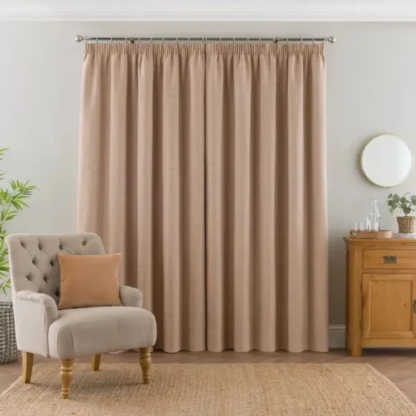 Elmore Blackout Pencil Pleat Curtains image 3