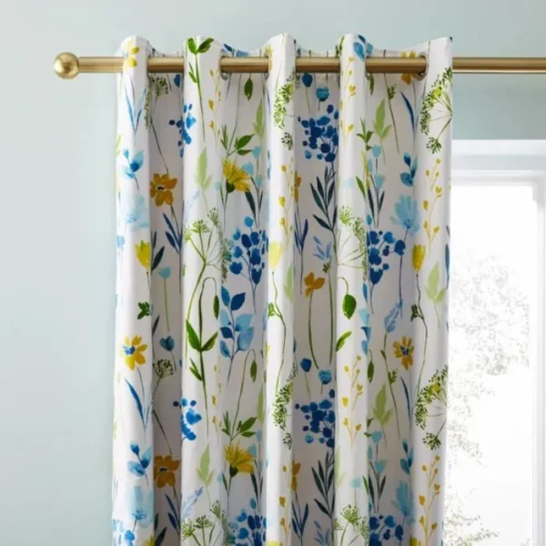 Elodie Meadow Eyelet Curtains image 1