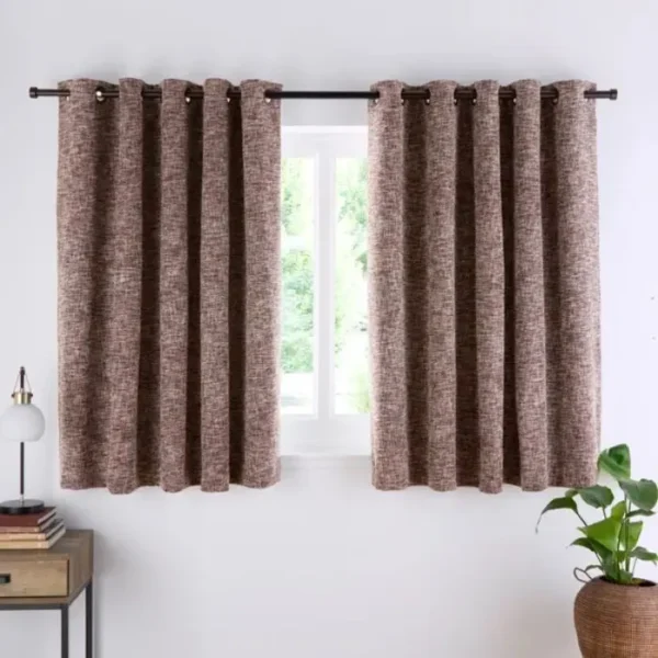 Everson Boucle Eyelet Curtains image 3