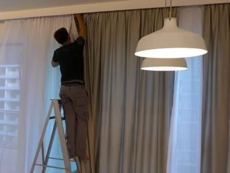 Curtain repair services in Dubai