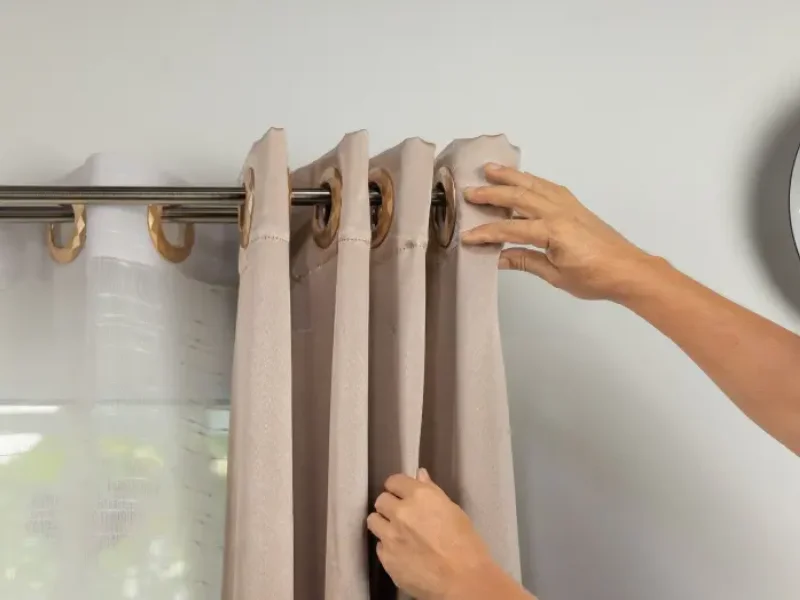 Smart home curtain installation Dubai