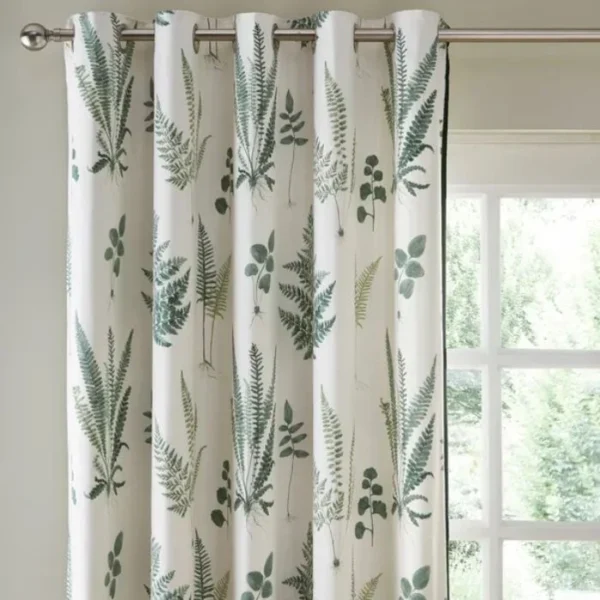 Fern Eyelet Curtains image 1
