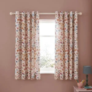 Folk Floral kids Blackout Eyelet Curtains