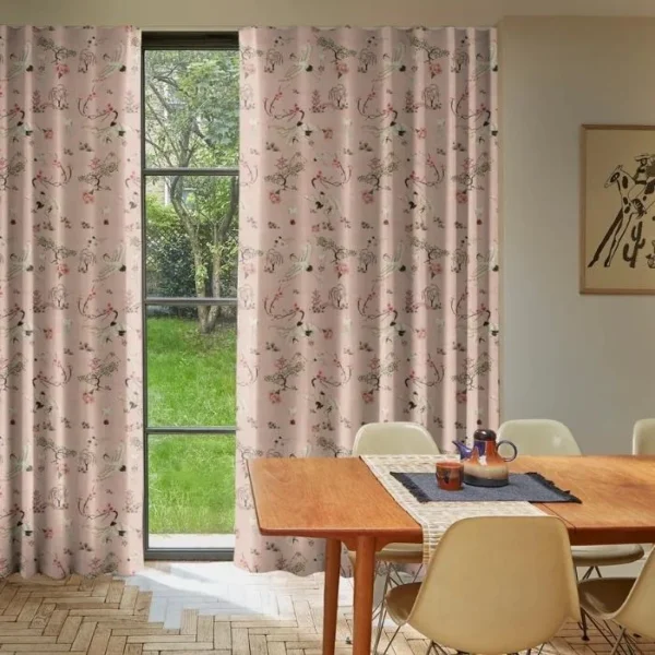 Food Babies Blossom Curtains