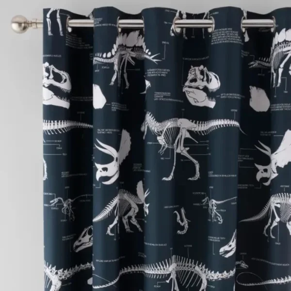 Fossil Forager Eyelet Curtains image 1