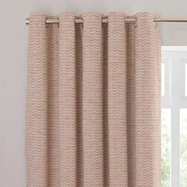 Frankie Herringbone Curtains image 1