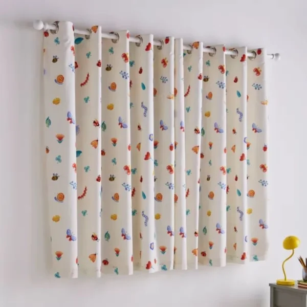 Garden Friends Blackout Eyelet Curtains image 2