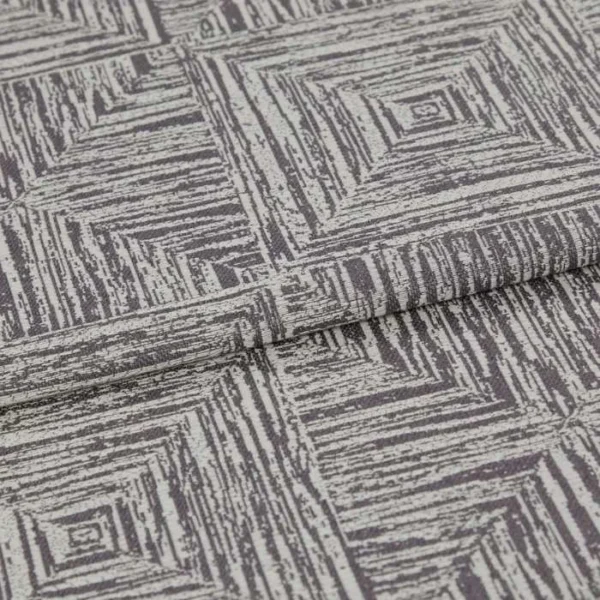 Gilmore Gray Ridge Curtains image 1