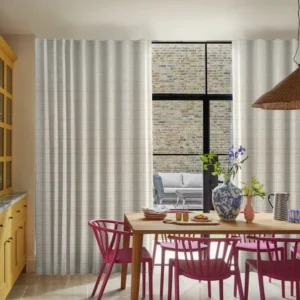 Gingham Creme Curtains