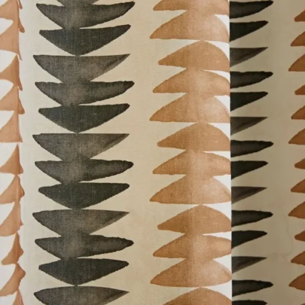Global Stripe Eyelet Curtains image 2