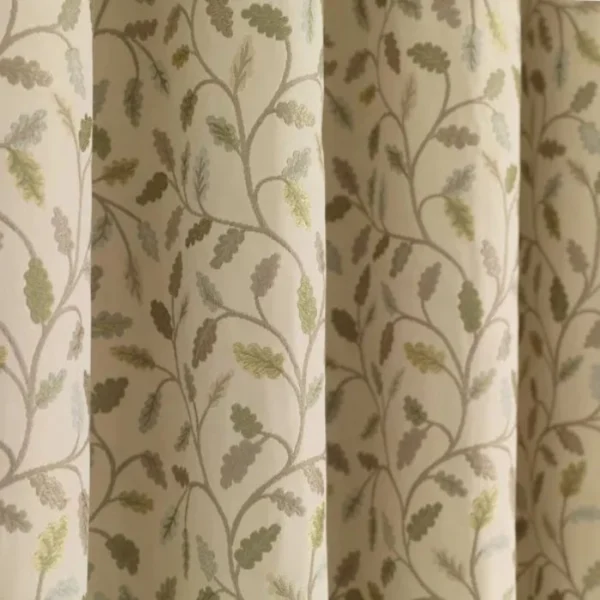 Heritage Glava Pencil Pleat Curtains image 2