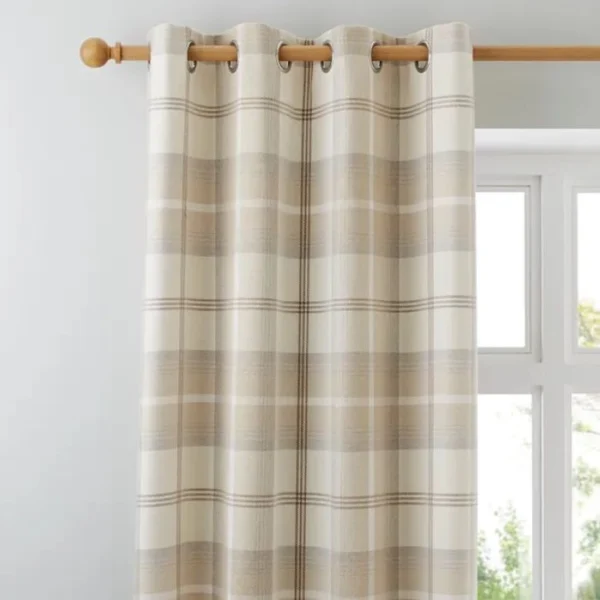 Highland Check Curtains image 1