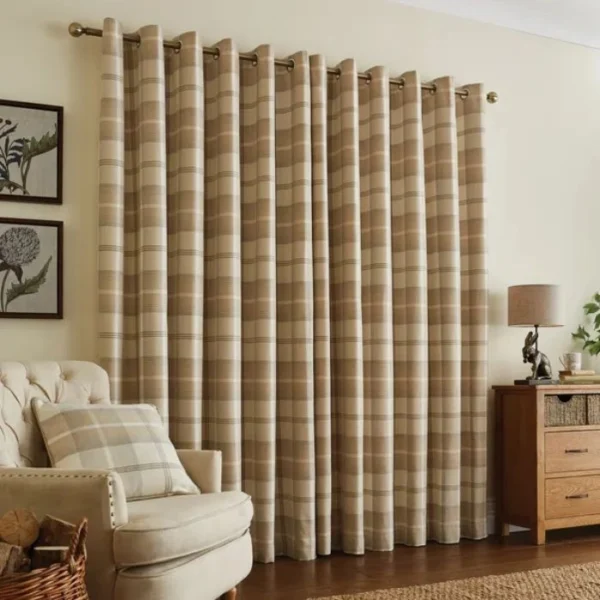 Highland Check Curtains image 2