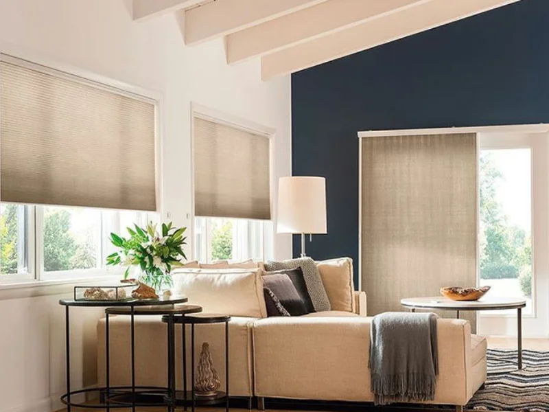 Custom honeycomb blinds in Dubai