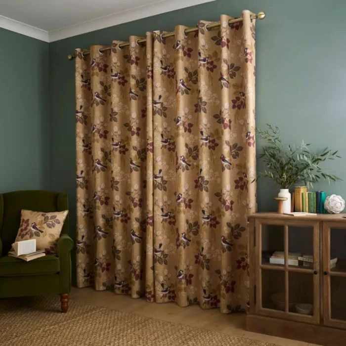 House Sparrow Bird Eyelet Curtains image 3