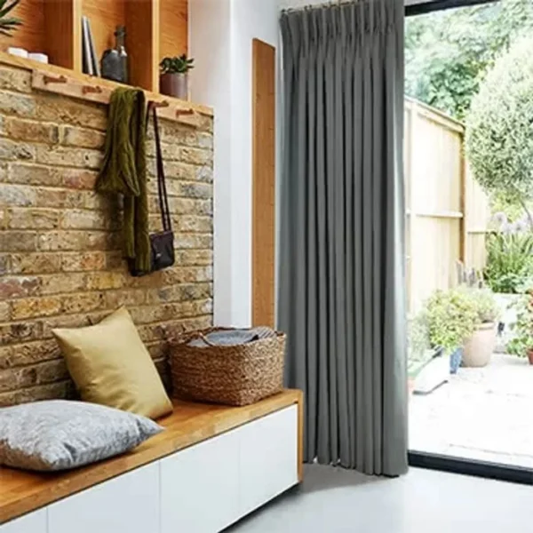 Huxley Charcoal Curtains