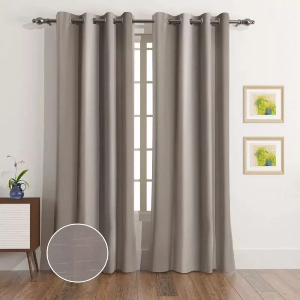 Isla Dupioni Blackout Curtain