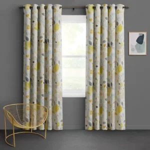 Iver Mustard Curtains
