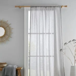 Kayla Eco Drift Charcoal Voile
