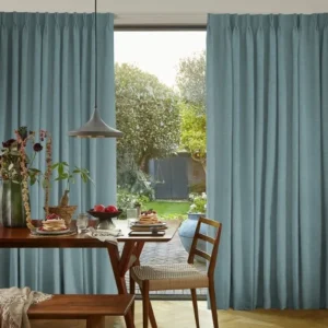 Lindora Azure Curtains