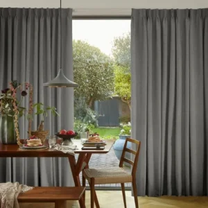 Lindora Charcoal Curtains