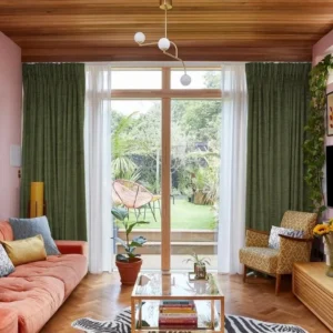 Lindora Pesto Curtains