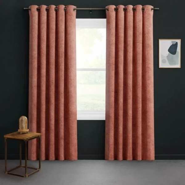 Lyon Coral Curtains