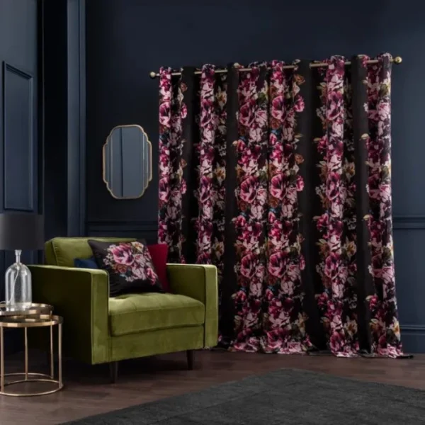 Maximalism Eyelet Curtains image 3