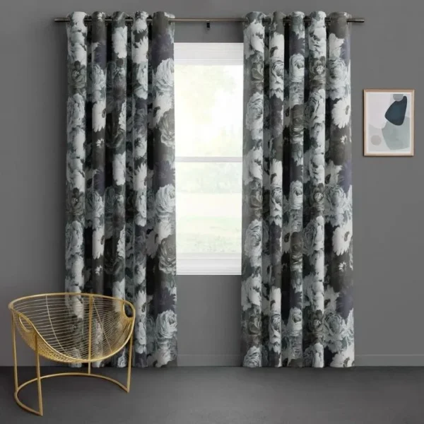 Monroe Smoulder Curtains