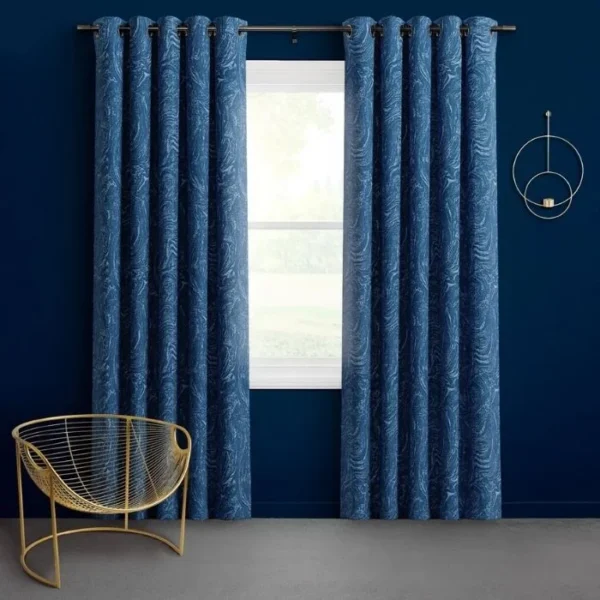Muse Deep Lapis Curtains