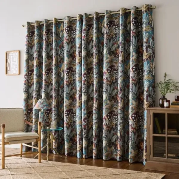 Nature's Exhibitionists Eyelet Curtains image 2