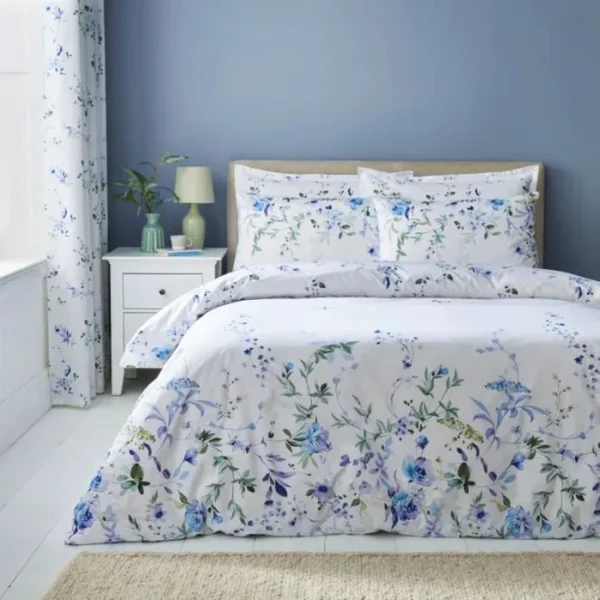 Nola Floral Eyelet Curtains image 2