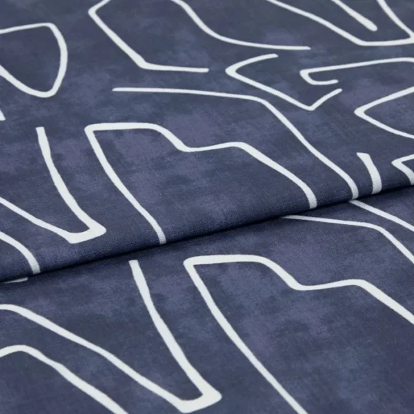 Nora Indigo Curtains image 1