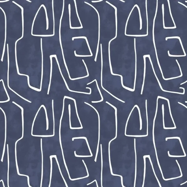 Nora Indigo Curtains image 2