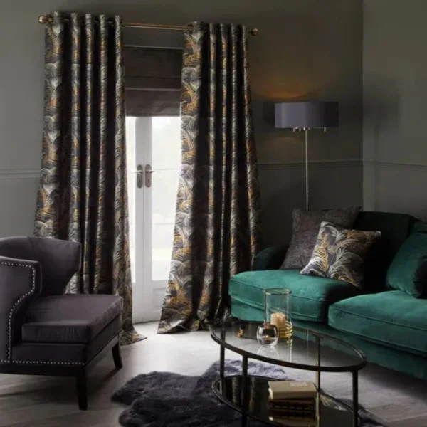 Palm Eyelet Curtains image 2
