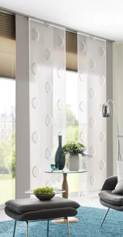 Panel Curtains and Blinds