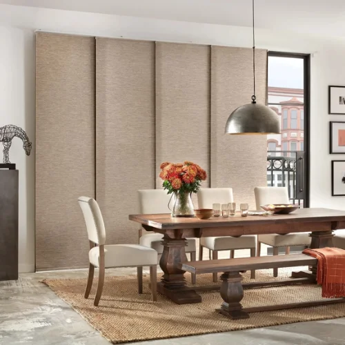 Panel track Blinds