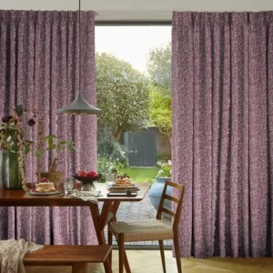Parquet Berry Curtains