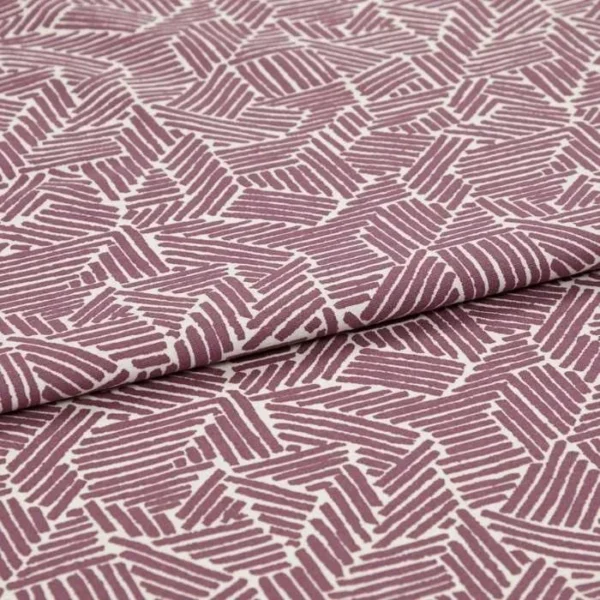 Parquet Berry Curtains image 1